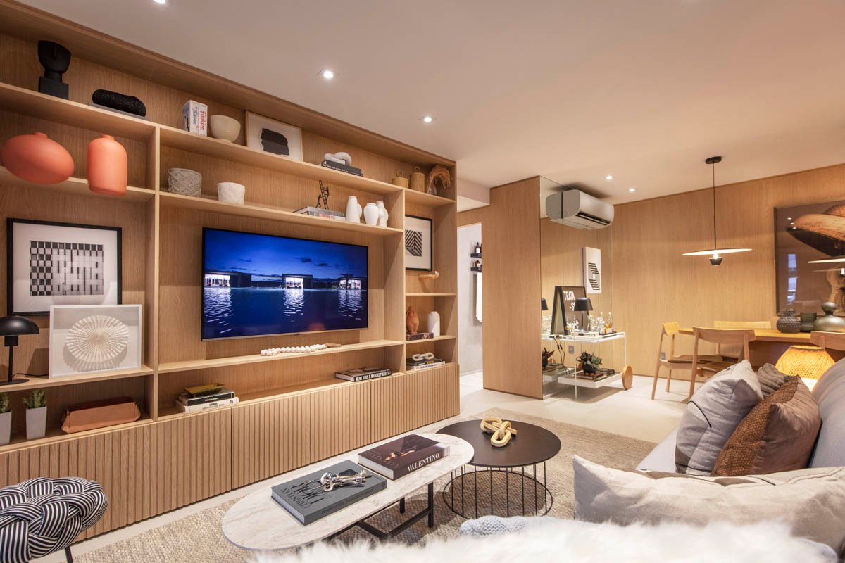Apartamento decorado