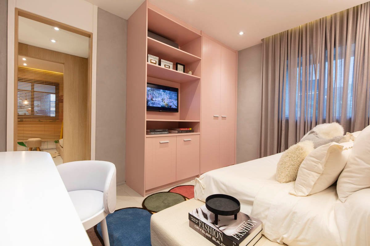 Apartamento decorado